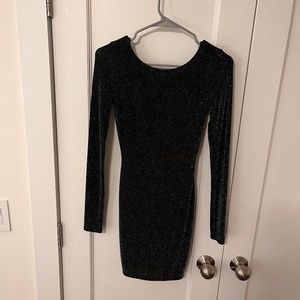 Urban Outfitters Silence + Noise Shimmer Bodycon Dress